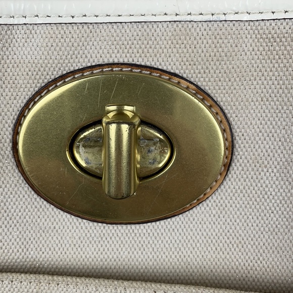 Coach Pierre Le-Tan Umbrella Beach Tote Bag Purse - Picture 6 of 16